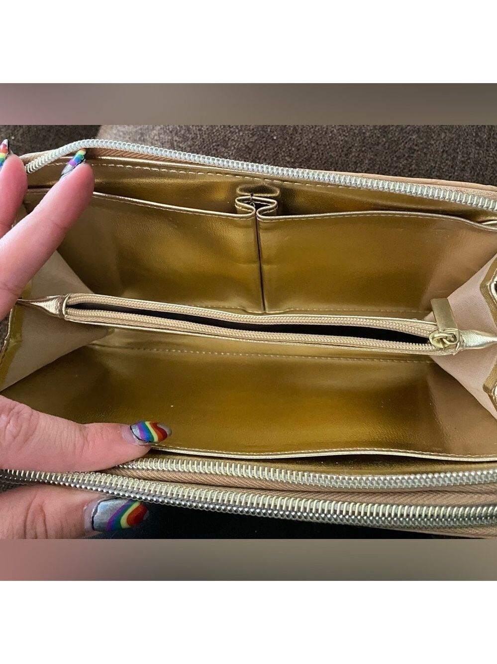 Steve Madden Python Beige Wallet - Picture 8 of 16